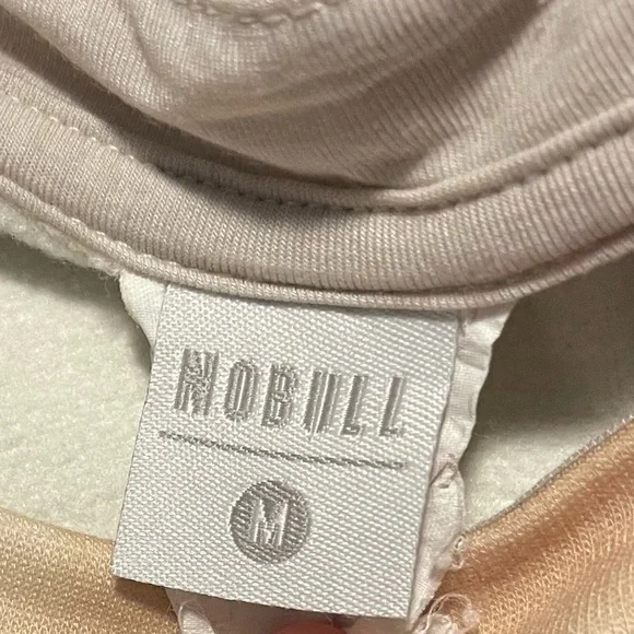 NOBULL Beige Tie-Dye Crewneck Sweater - Picture 3 of 3
